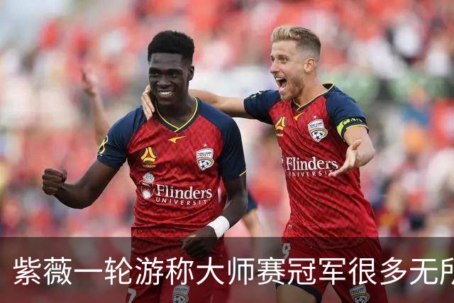 紫薇一轮游称大师赛冠军很多无所谓，对手：没辛卡，人人都有机会